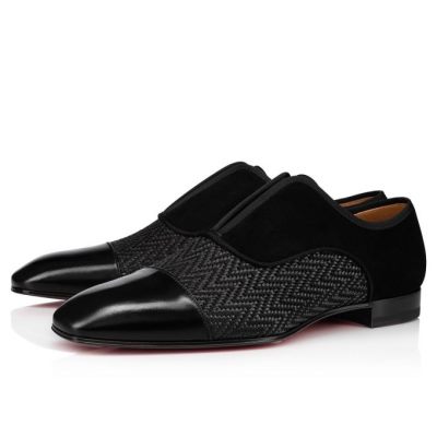 Zapatos Derby Alpha Male Christian Louboutin Hombre - Negros - 3201078W224